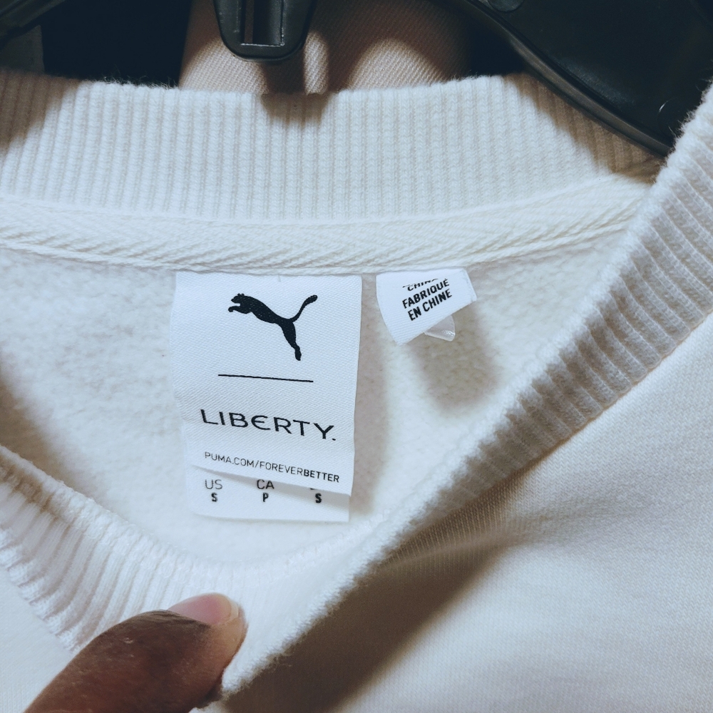 Puma x Liberty Sweatshirt Size Medium - Picture 3 of 5